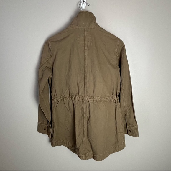 Marine Layer Olive Green Elle Women's‎ 100% Cotton Utility Jacket Size XS - Picture 10 of 16